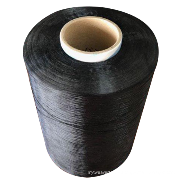 Dope dyed black High Tenacity Polyester Yarn 1110dtex/192f